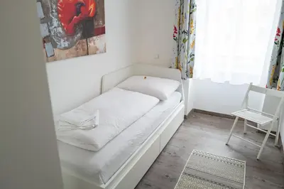 Ein Bett oder Betten in einem Zimmer der Unterkunft Vienna4you 14 you are welcome