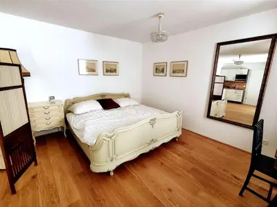 Ein Bett oder Betten in einem Zimmer der Unterkunft Imperial Sisi Residence-Concept Style Apartment