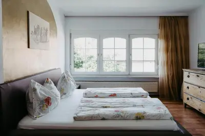 Ein Bett oder Betten in einem Zimmer der Unterkunft Ferienhaus Ricki