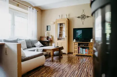 TV/Unterhaltungsangebot in der Unterkunft Ferienhaus Ricki