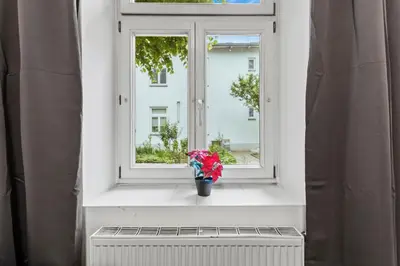 Ein Garten an der Unterkunft 1 Bedroom Garden Apartment near Schönbrunn