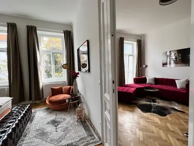 Ein Sitzbereich in der Unterkunft NEW Exclusive 100m2, Top location!