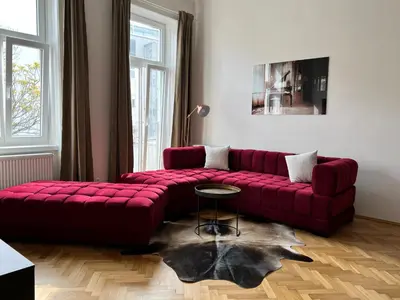 Ein Sitzbereich in der Unterkunft NEW Exclusive 100m2, Top location!