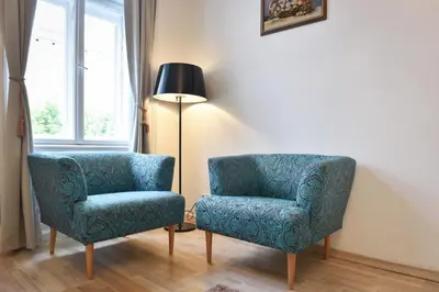 Ein Sitzbereich in der Unterkunft Be Inspired, Choose The Best!