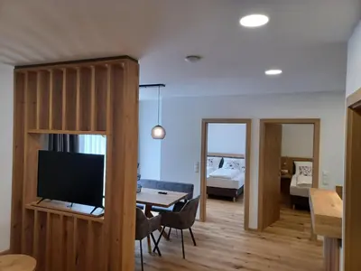 Ein Bett oder Betten in einem Zimmer der Unterkunft Weingut Königshofer