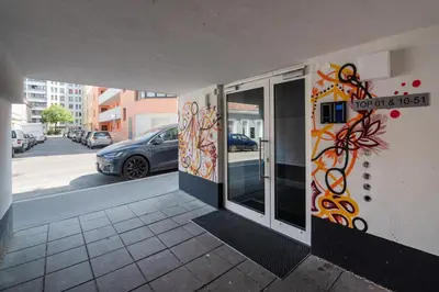 Grundriss der Unterkunft Ruhig, hell und neu mit Garage