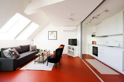 Küche/Küchenzeile in der Unterkunft Julius 25 - Modern Comfort, 5 Mins to City Center