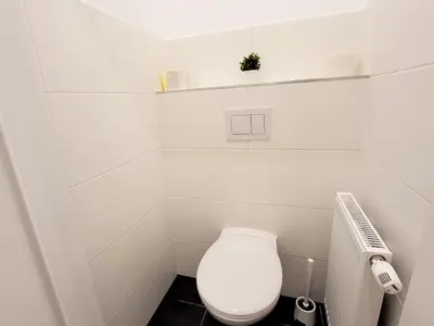 Ein Badezimmer in der Unterkunft Neulerchenfelder Apartment Vienna