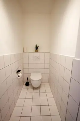 Ein Badezimmer in der Unterkunft Trendy Apartment 2 Zimmer zentral gelegen