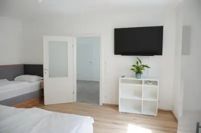 Ein Bett oder Betten in einem Zimmer der Unterkunft Chill & Relax Apartments Purbach