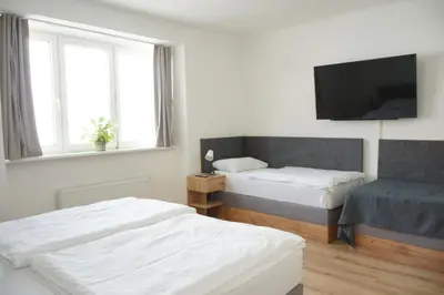 Ein Bett oder Betten in einem Zimmer der Unterkunft Chill & Relax Apartments Purbach