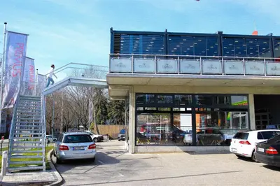 Das Gebäude in dem sich das Hotel befindet