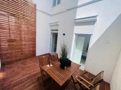 Grundriss der Unterkunft Zeus Design Apartment Schlosspark Schönbrunn