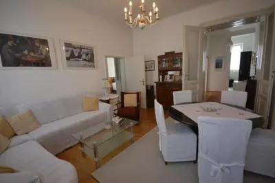 Ein Sitzbereich in der Unterkunft Vienna Holiday Apartments