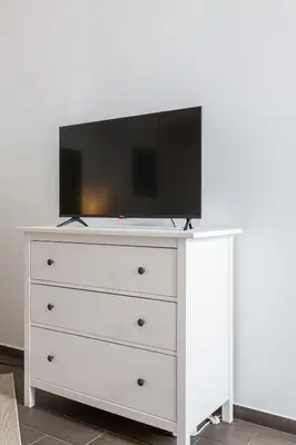 TV/Unterhaltungsangebot in der Unterkunft Free Parking I 458 MbitWifi I Kingsize bed
