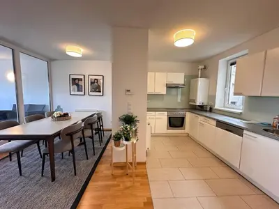 Küche/Küchenzeile in der Unterkunft Vienna Stay Apartments Taborstrasse