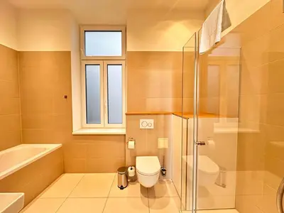 Ein Badezimmer in der Unterkunft Vienna Stay Apartments Taborstrasse