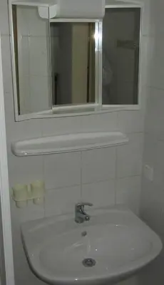 Ein Badezimmer in der Unterkunft Apartments Messe-Prater
