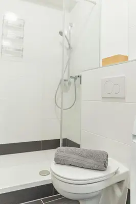 Ein Badezimmer in der Unterkunft Comfort Collection Podersdorf am See