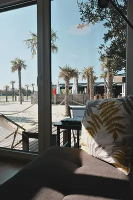 Ein Balkon oder eine Terrasse in der Unterkunft Pannolio Beach Boutique Apartment