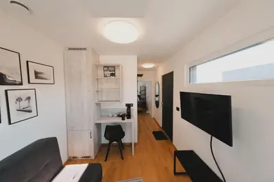 TV/Unterhaltungsangebot in der Unterkunft Pannolio Beach Boutique Apartment