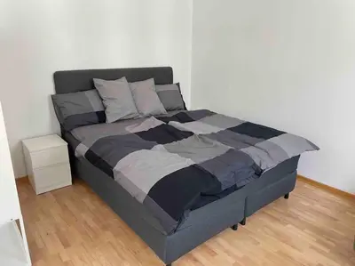 Ein Bett oder Betten in einem Zimmer der Unterkunft Apartment next to Mariahilferstraße
