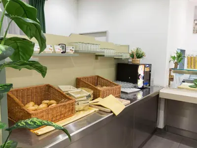 Küche/Küchenzeile in der Unterkunft WinRooms 