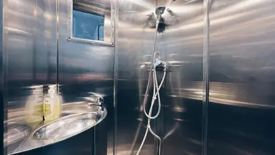 Ein Badezimmer in der Unterkunft Space One Vienna - Apartment 1