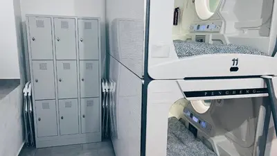 Ein Badezimmer in der Unterkunft Space One Vienna - Apartment 1