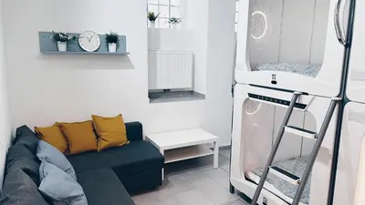 Ein Badezimmer in der Unterkunft Space One Vienna - Apartment 1
