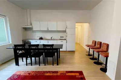 Küche/Küchenzeile in der Unterkunft 70qm Apartment für sie und ihre Familie