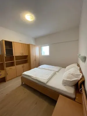 Ein Bett oder Betten in einem Zimmer der Unterkunft 70qm Apartment für sie und ihre Familie
