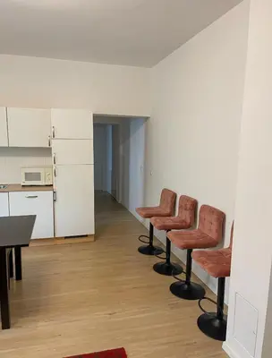 Küche/Küchenzeile in der Unterkunft 70qm Apartment für sie und ihre Familie