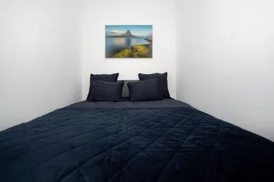 Ein Bett oder Betten in einem Zimmer der Unterkunft Royal Blue Deluxe