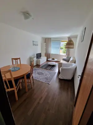 Ein Sitzbereich in der Unterkunft Vienna Schloss Schönbrunn 6 Appartment