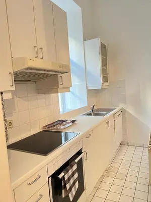 Küche/Küchenzeile in der Unterkunft AlPa 2 Zimmer Wohnung in Wien Rochusmarkt