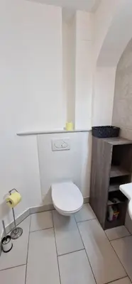 Ein Badezimmer in der Unterkunft ViennaSunshine