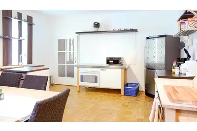 Küche/Küchenzeile in der Unterkunft White Villa