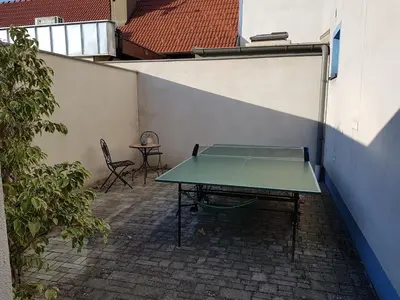 Tischtennis in der Unterkunft Ferienwohnung Knipp oder in der Nähe