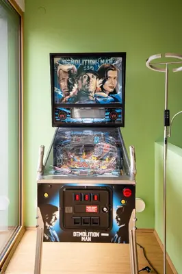 Eine Spielezimmer in der Unterkunft Ferienwohnung Knipp