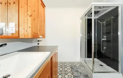 Küche/Küchenzeile in der Unterkunft Schoenes Ferienhaus Hirtenberg