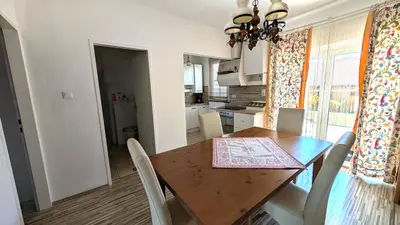 Küche/Küchenzeile in der Unterkunft Ferienappartement in St. Margarethen