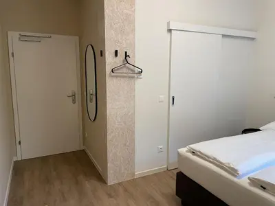 Ein Bett oder Betten in einem Zimmer der Unterkunft Haus Karlich