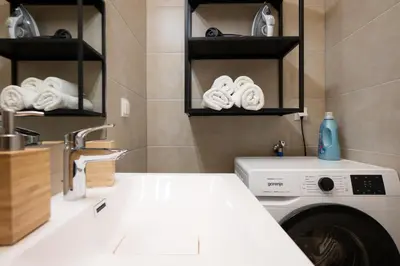 Grundriss der Unterkunft Contemporary 1-Bed Apartment with Balcony in the Heart of Vienna