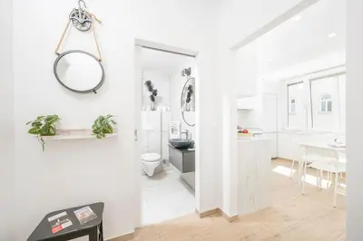 Ein Badezimmer in der Unterkunft Hideaway Favoriten