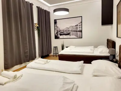 Ein Bett oder Betten in einem Zimmer der Unterkunft City Apartment Schotten Vienna