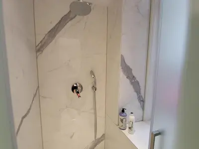 Ein Badezimmer in der Unterkunft City Apartment Schotten Vienna