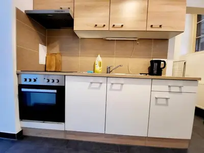 Küche/Küchenzeile in der Unterkunft Vienna City Home Apartment - near Metro station