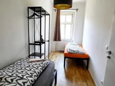 Ein Bett oder Betten in einem Zimmer der Unterkunft Vienna City Home Apartment - near Metro station