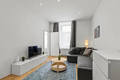 TV/Unterhaltungsangebot in der Unterkunft Cozy Apartment near City Center